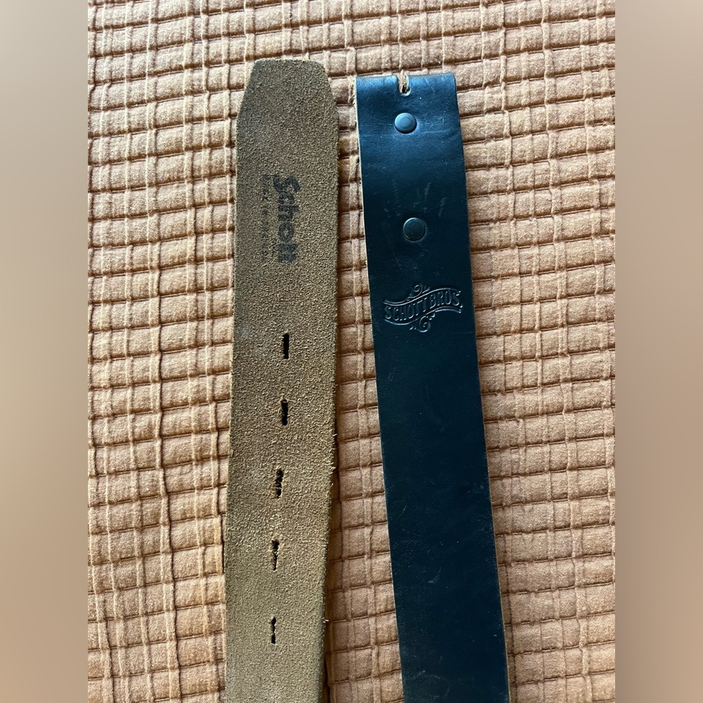 Schott Horween Steerhide Leather Belt